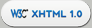 W3c XHTML 1.0